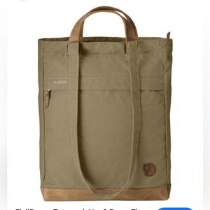 Fjallraven TOTEPACK NO. 1 EVERYDAY OUTDOOR green, travel camping backpack